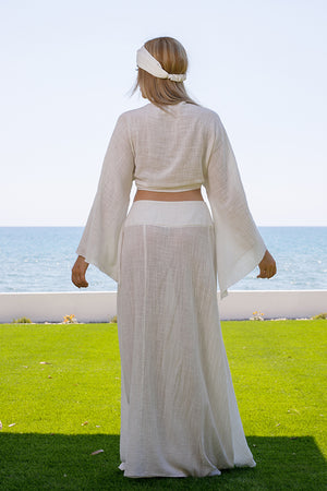 Sun Sea & Roses – Elisabetta Skirt White