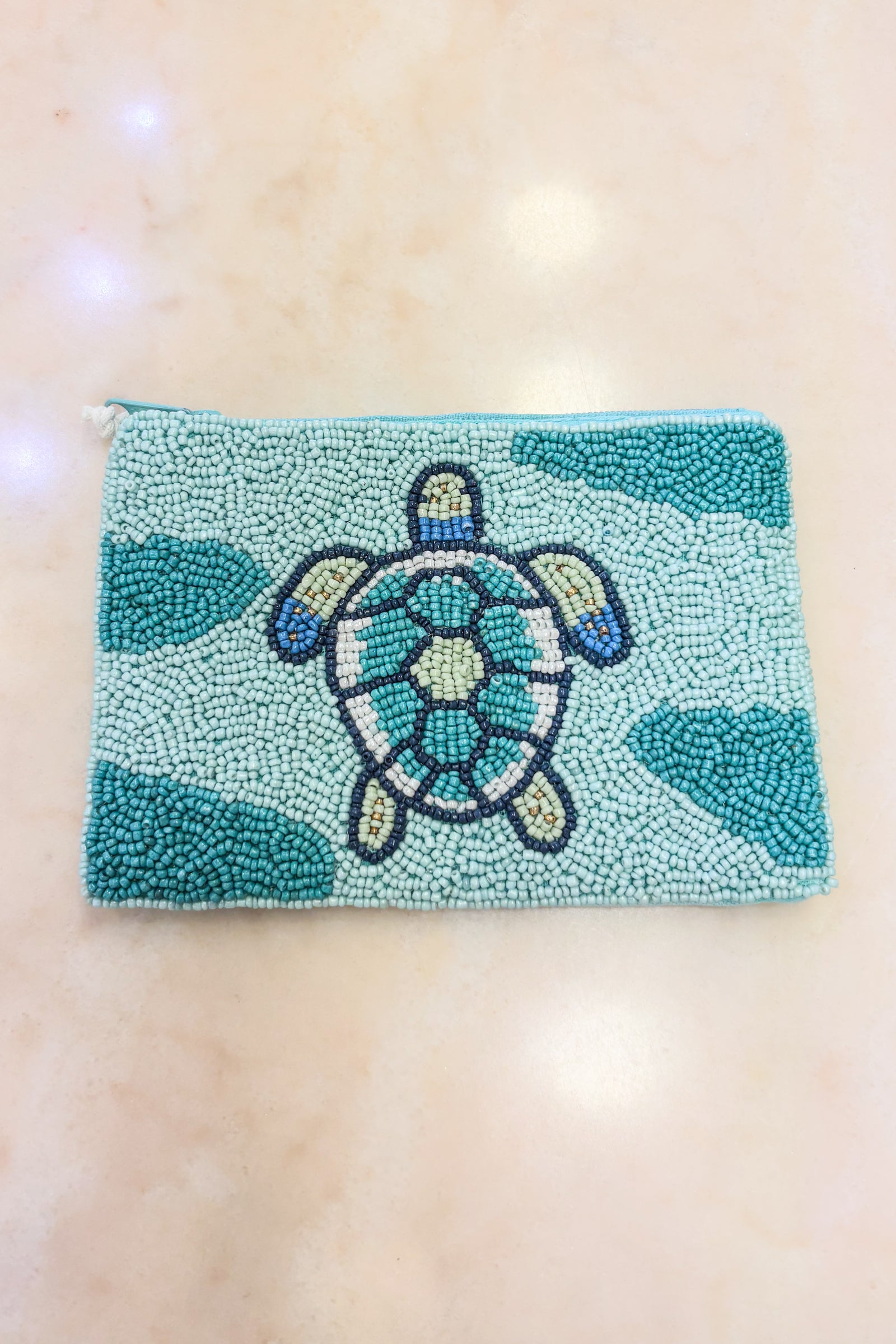 Lara Ethnics - Clutch Bag Beaded Turtle