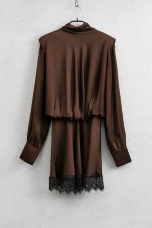 Lumina - Dress Brown Mini