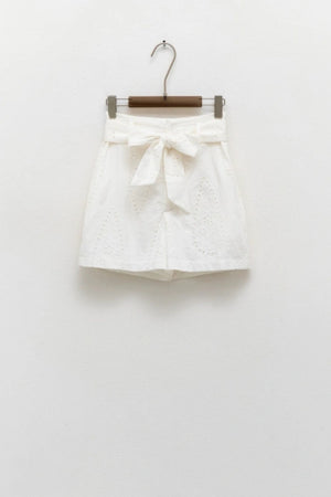 Lumina - Shorts and Top Set White