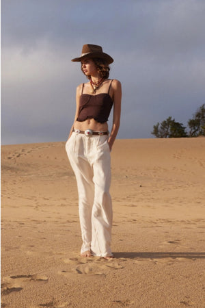 Lumina - Trousers Cream