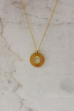 Queencii - Necklace Circle Gold