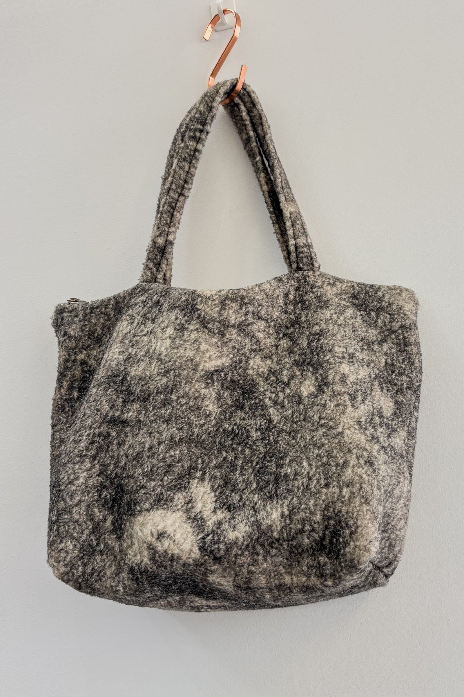 Sun Sea & Roses - Handmade Bag Grey