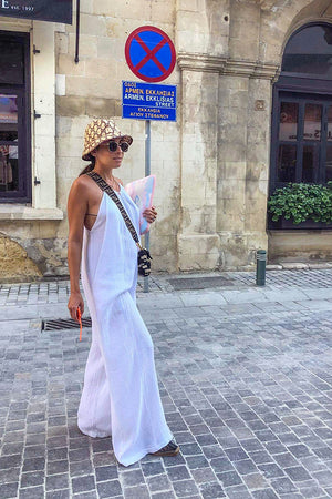 Sun Sea & Roses – Paros Jumpsuit White