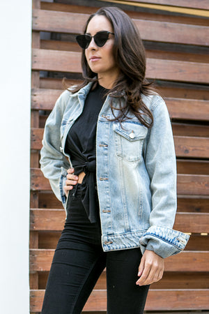 Cheap Monday - Legit Denim Jacket Tom Blue