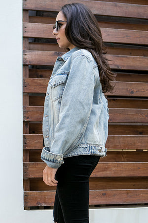 Cheap Monday - Legit Denim Jacket Tom Blue