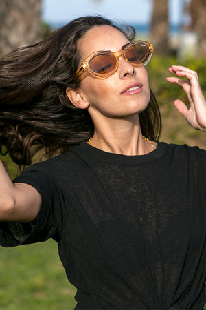 Quay Australia Sunglasses - As If! Orange