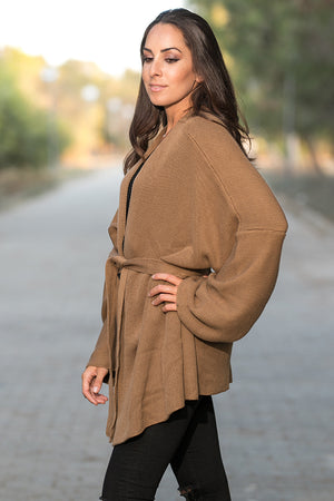 Queencii – Jubilee Cardigan Caramel