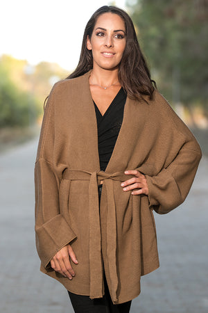 Queencii – Jubilee Cardigan Caramel