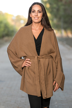 Queencii – Jubilee Cardigan Caramel