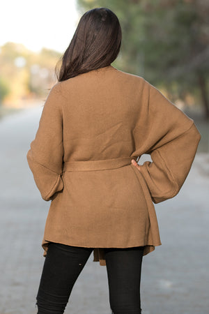 Queencii – Jubilee Cardigan Caramel