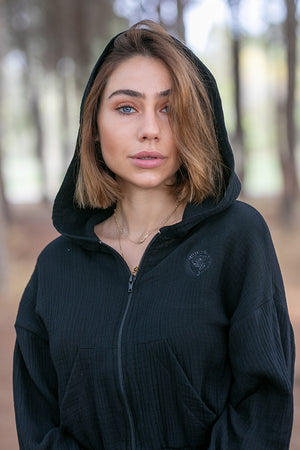 Sun Sea & Roses – Arcadia Hoodie Black