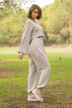 Sun Sea & Roses – Sirena Joggers Grey