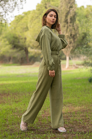 Sun Sea & Roses – Halina Trousers Khaki