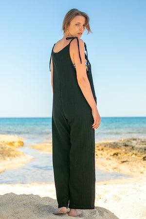 Sun Sea & Roses – Jocasta Jumpsuit Black