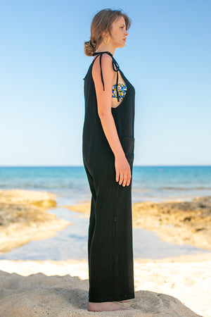 Sun Sea & Roses – Jocasta Jumpsuit Black