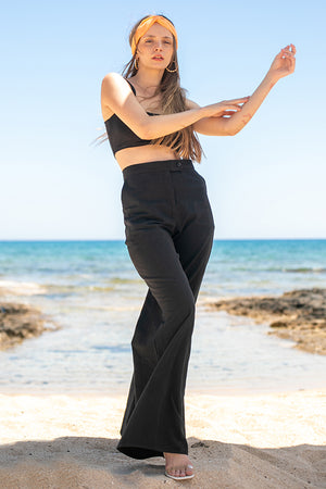 Sun Sea & Roses – Europa Pants Black