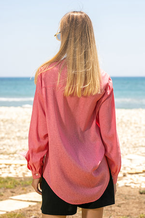 Sun Sea & Roses – Okeanos Shirt Cherry