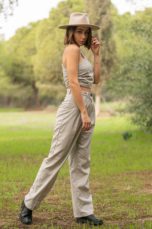 Sun Sea & Roses – Effie Trousers Grey