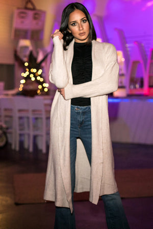 Queencii – Zahara Cardigan Cream