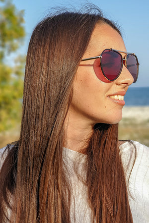 Quay Australia – Dirty Habit GLD/BRN