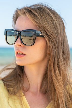 Le Specs – Total Eclipse Black Polarized