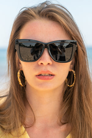 Le Specs – Total Eclipse Black Polarized