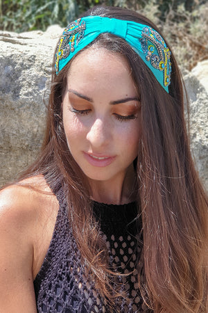 Namjosh – Headband Turquoise Multicolor
