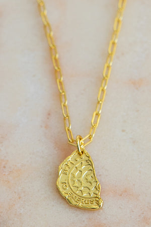 Queencii – Half Of Me 925 Sterling Silver / 18k Yellow Gold Plated