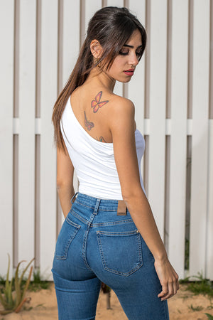 Runaway – Jane Bodysuit White