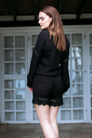 Rut & Circle - Layla Playsuit Black