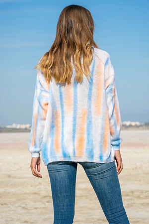 Queencii – Nicole Knitted Sweater Multicolor