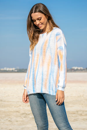 Queencii – Nicole Knitted Sweater Multicolor