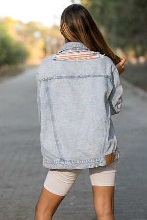 Cheap Monday - Upsize Denim Jacket Lit Trash
